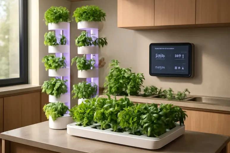 ระบบไฮโดรโปนิกส์ในบ้าน 2025: เทคโนโลยีและแนวโน้มสำคัญ
