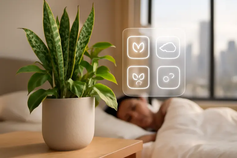 ต้นไม้ฟอกอากาศพลิกชีวิตการนอนคนเมืองยุค AI